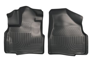 Honda Odyssey Floor Liners - Front - Husky Liners - WeatherBeater - Black - `11-`12